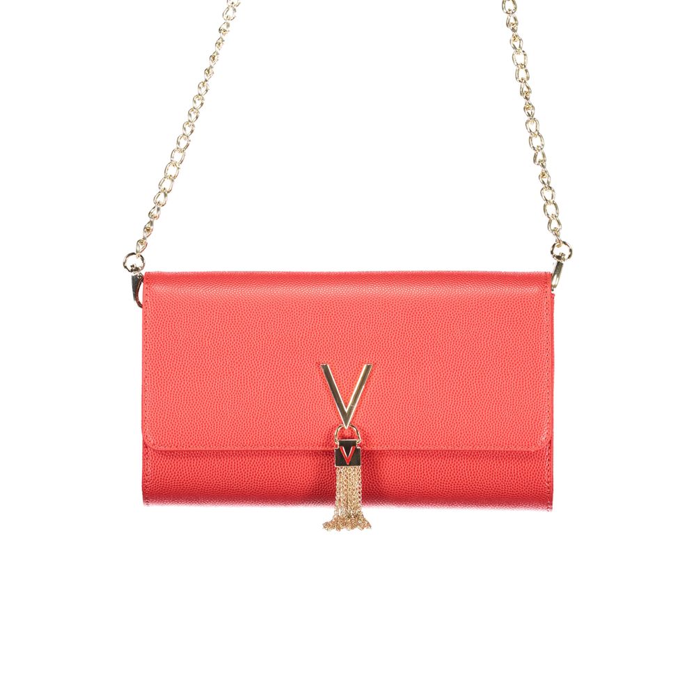 Valentino Red Polyurethane Women's Bag