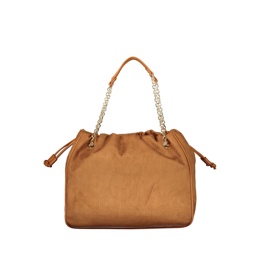 Mario Valentino Brown Polyurethane Women's Bag