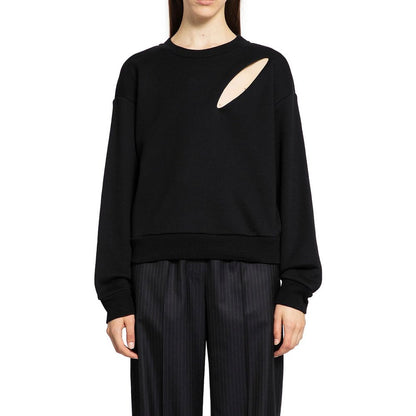 Alexander McQueen Black Cotton Sweatshirt