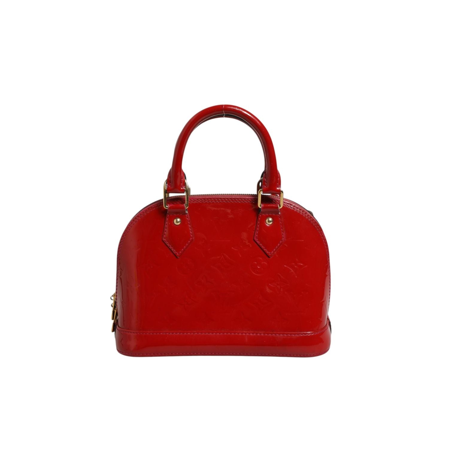 Louis Vuitton Pomme D'Amour Monogram Vernis Alma BB