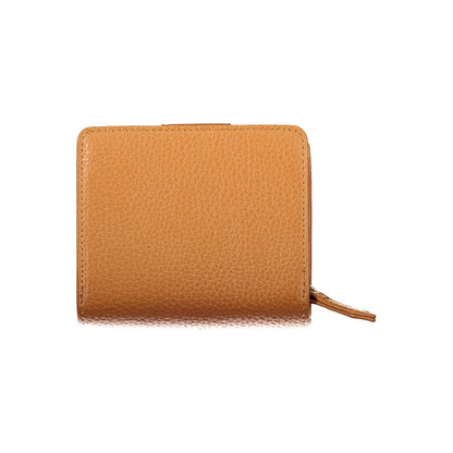 Mario Valentino Brown Polyurethane Women's Wallet