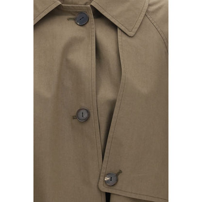 Calvin Klein Bicolor Cotton Trench Coat