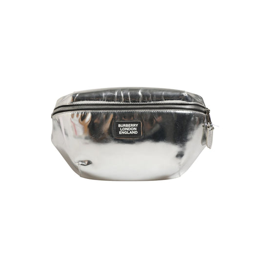 Burberry Belt bag Silver in Synthetic