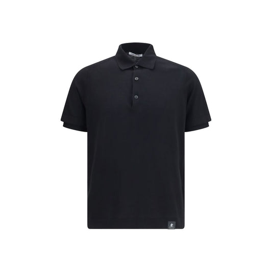 Premiata Black Cotton Polo Shirt