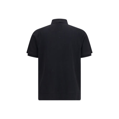 Premiata Black Cotton Polo Shirt