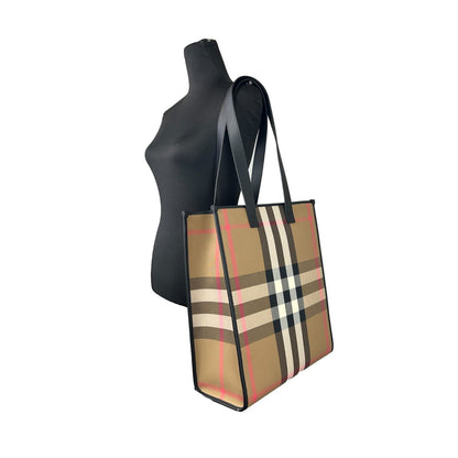 Burberry Medium NS Book Tote Bag Purse