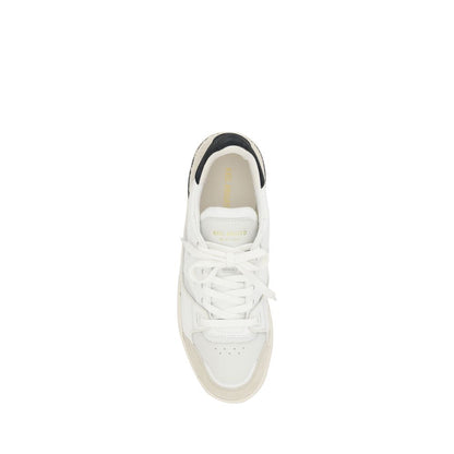 Axel Arigato White Calf Leather Bos Taurus Low Top Sneakers