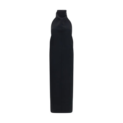 Khaite Black Polyester Cocktail Dress
