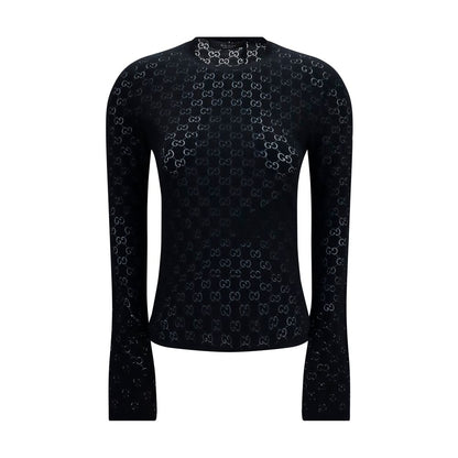 Gucci Black Cotton Sportswear