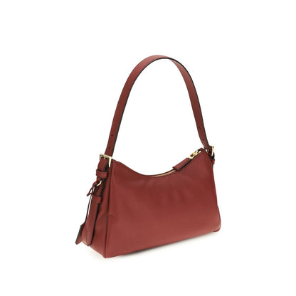 Prada Brown Calf Leather Bos Taurus Shoulder Bag