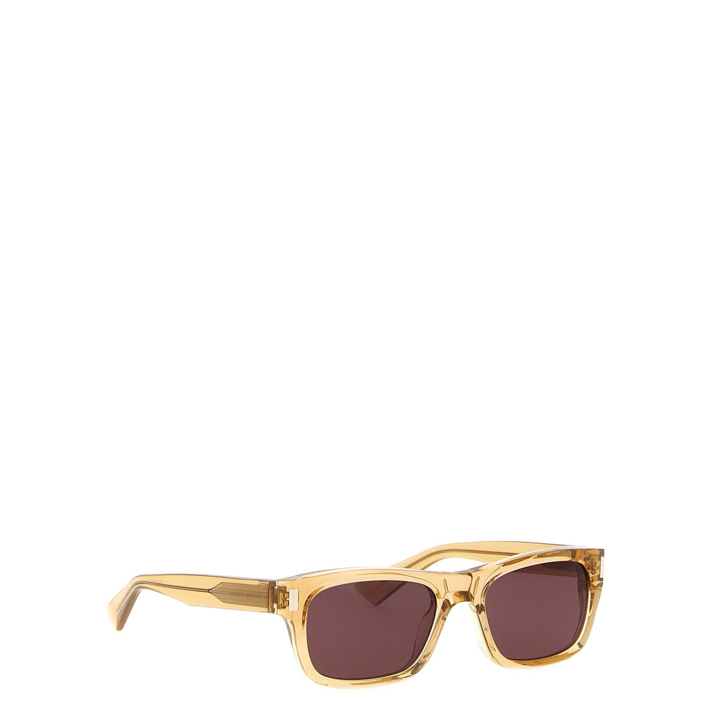 Saint Laurent Beige Acetate Sunglasses