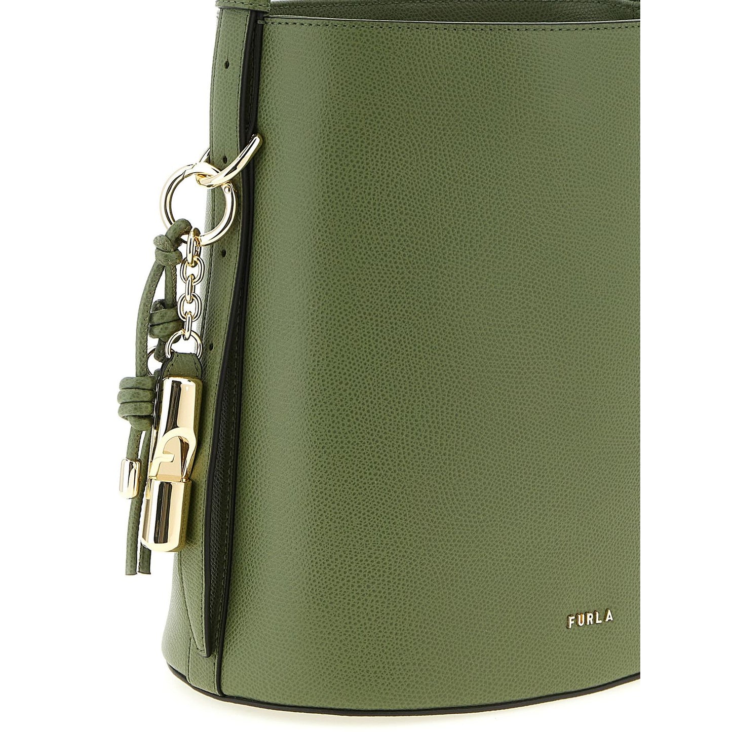 Furla Bicolor Calfskin Shoulder Bag