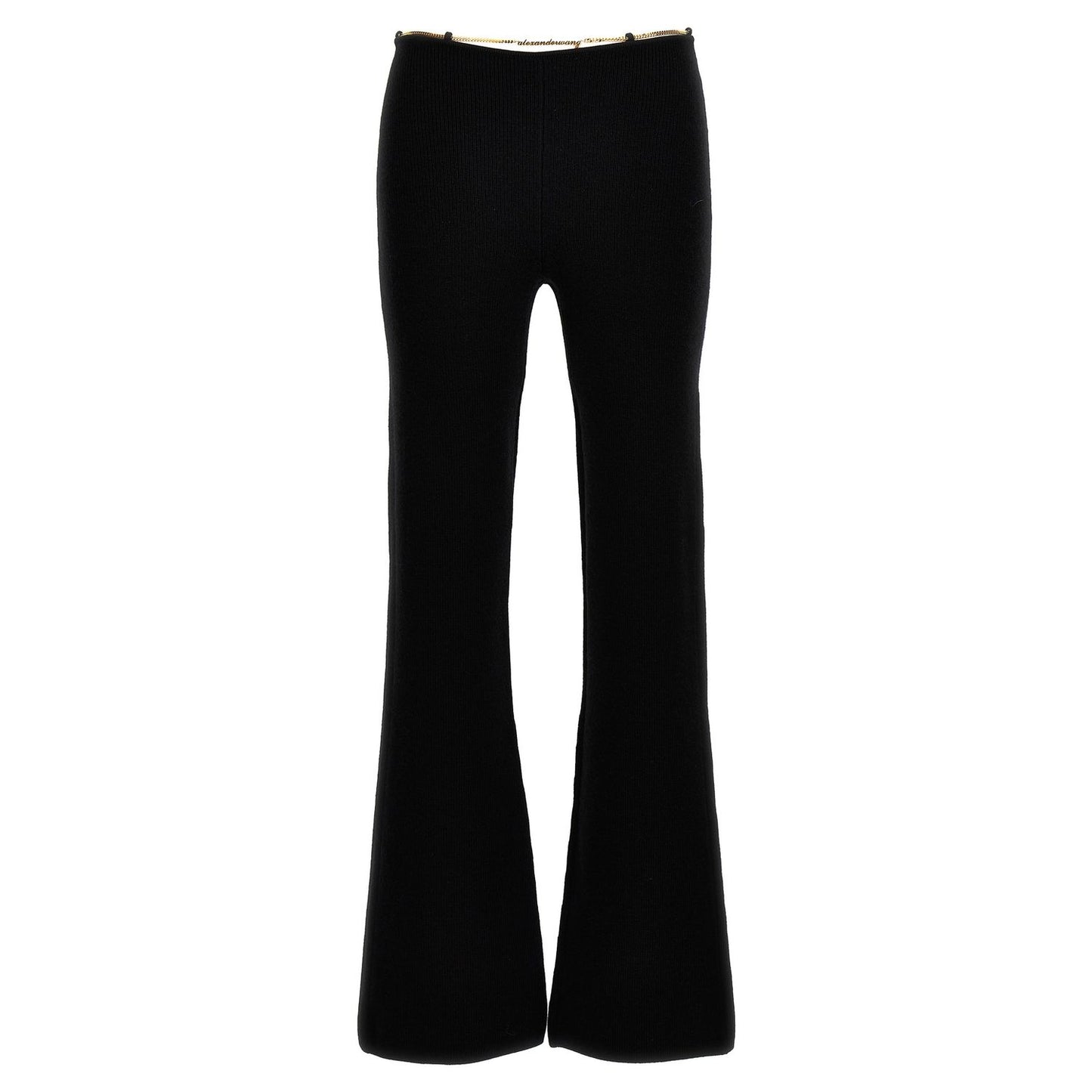 Alexander Wang Black Wool Casual Pants