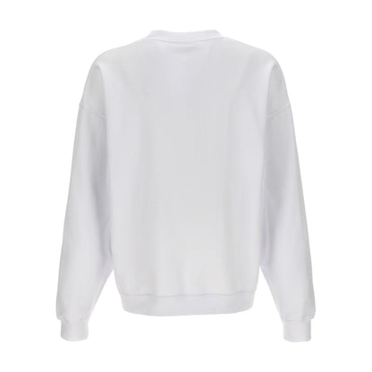 Dsquared² White Cotton Sweatshirt