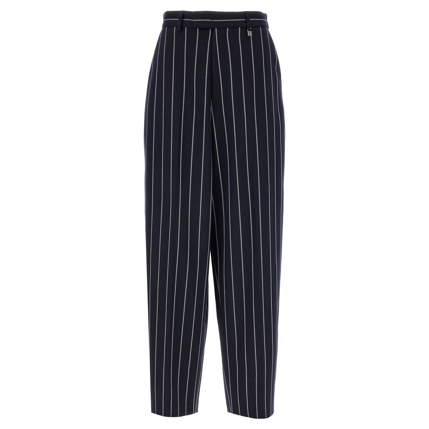 Giuseppe Di Morabito Blue Polyester Casual Pants