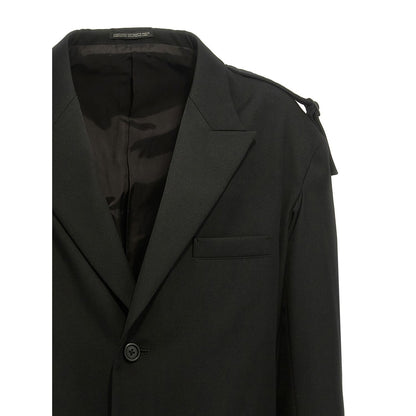 Yohji Yamamoto Black Wool Blazer