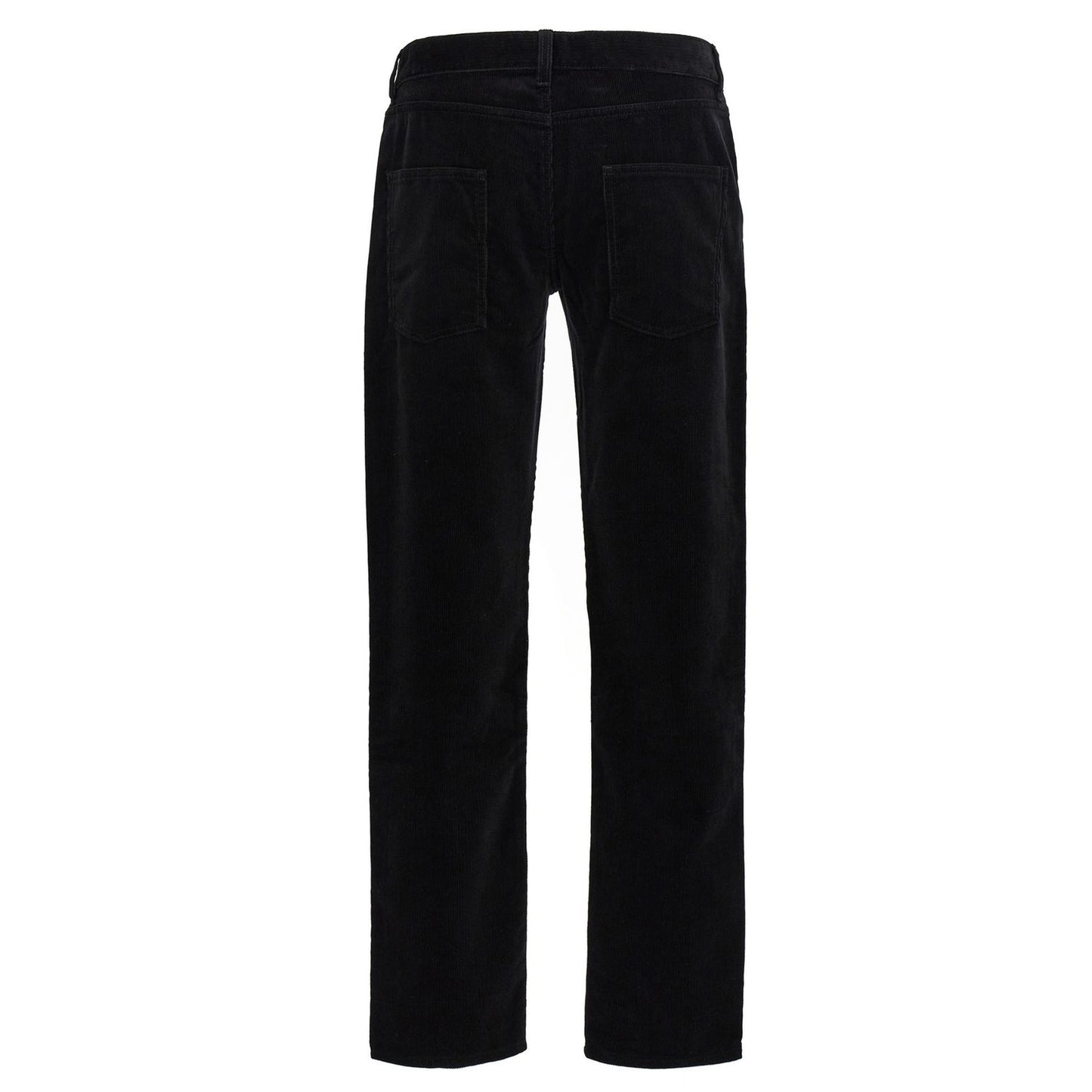 Saint Laurent Black Cotton Casual Pants