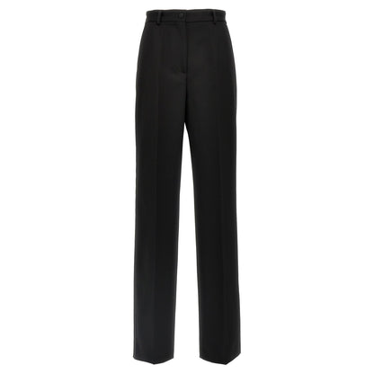 Dolce & Gabbana Black Virgin Wool Tuxedo