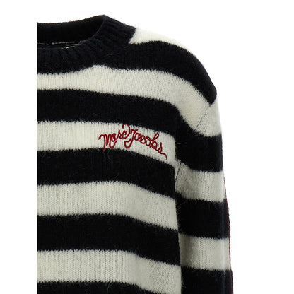 Marc Jacobs Bicolor Wool Cardigan