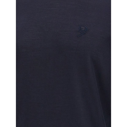 Dolce & Gabbana Blue Silk Cardigan