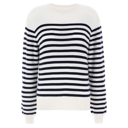 Khaite Bicolor Cashmere Cardigan