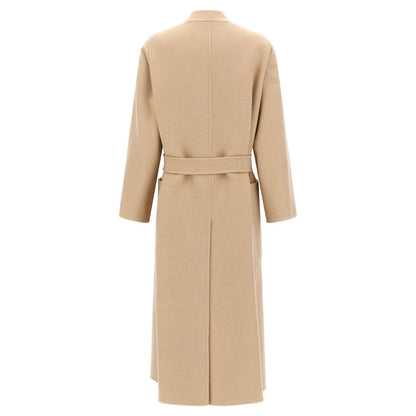 Max Mara Beige Wool Coat