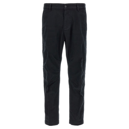 Dsquared² Black Cotton Chino Pants