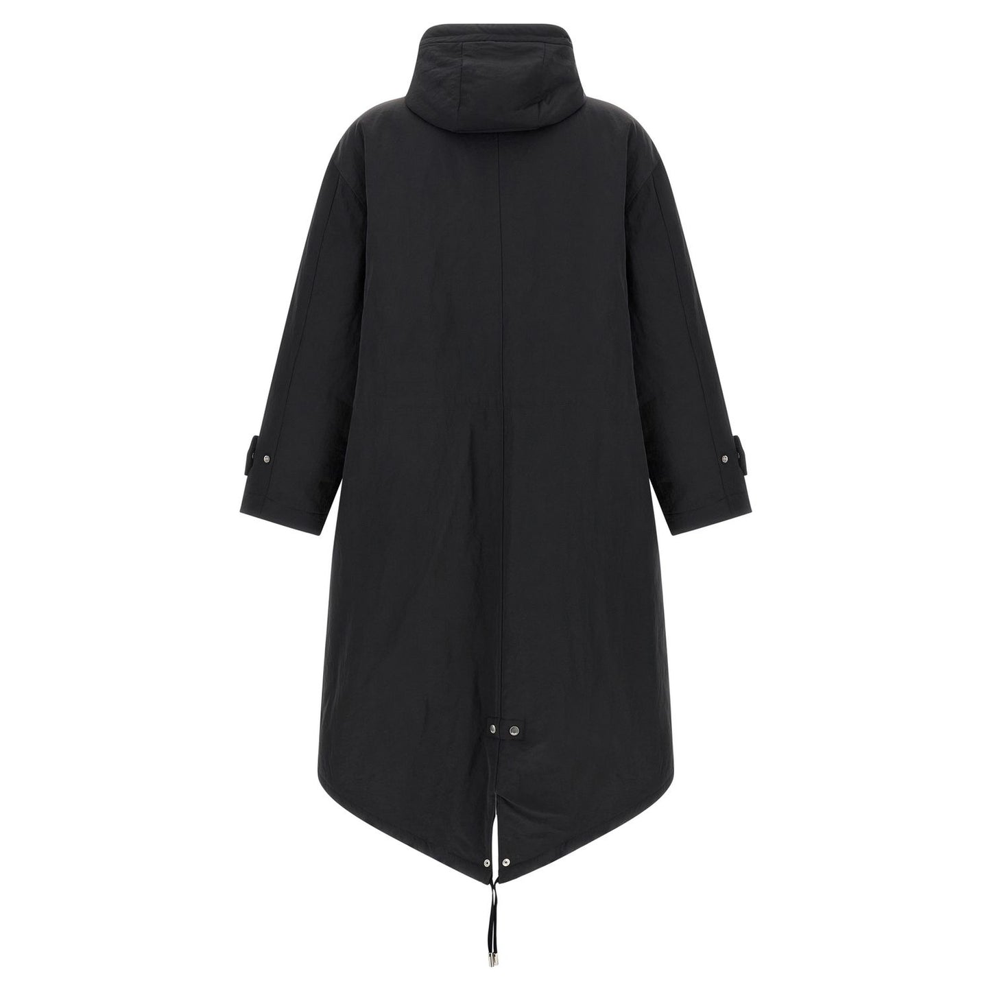 Ami Paris Gray Polyamide Parka