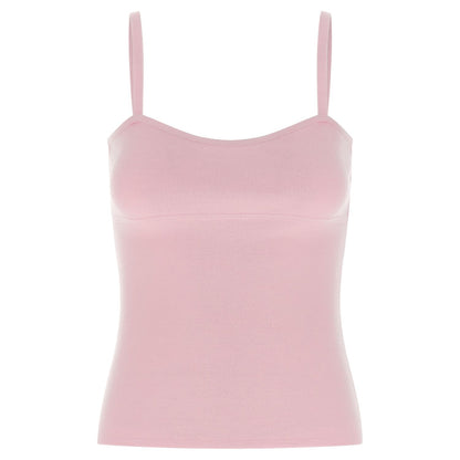 Max Mara Multicolor Virgin Wool Sleeveles T-Shirt
