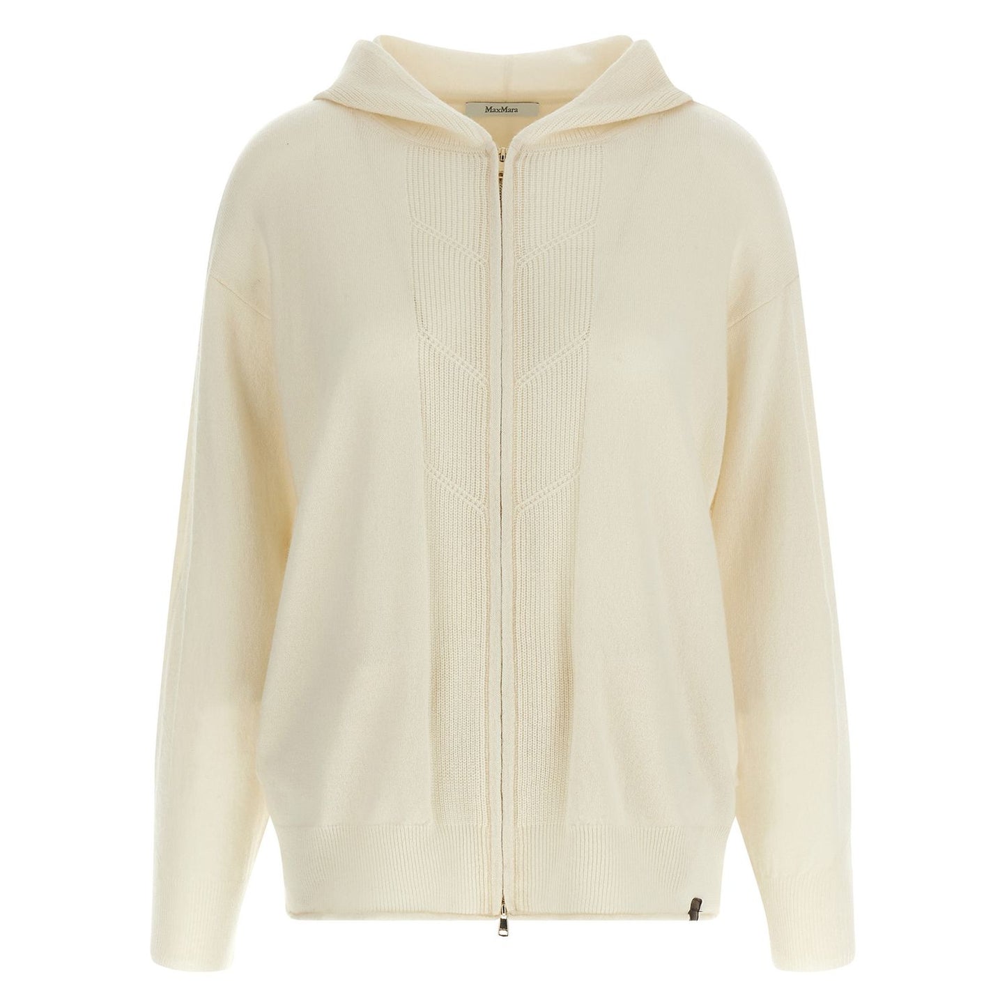 Max Mara White Cashmere Cardigan