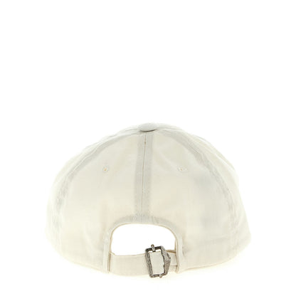 Isabel Marant Beige Cotton Cap (Baseball Hat)