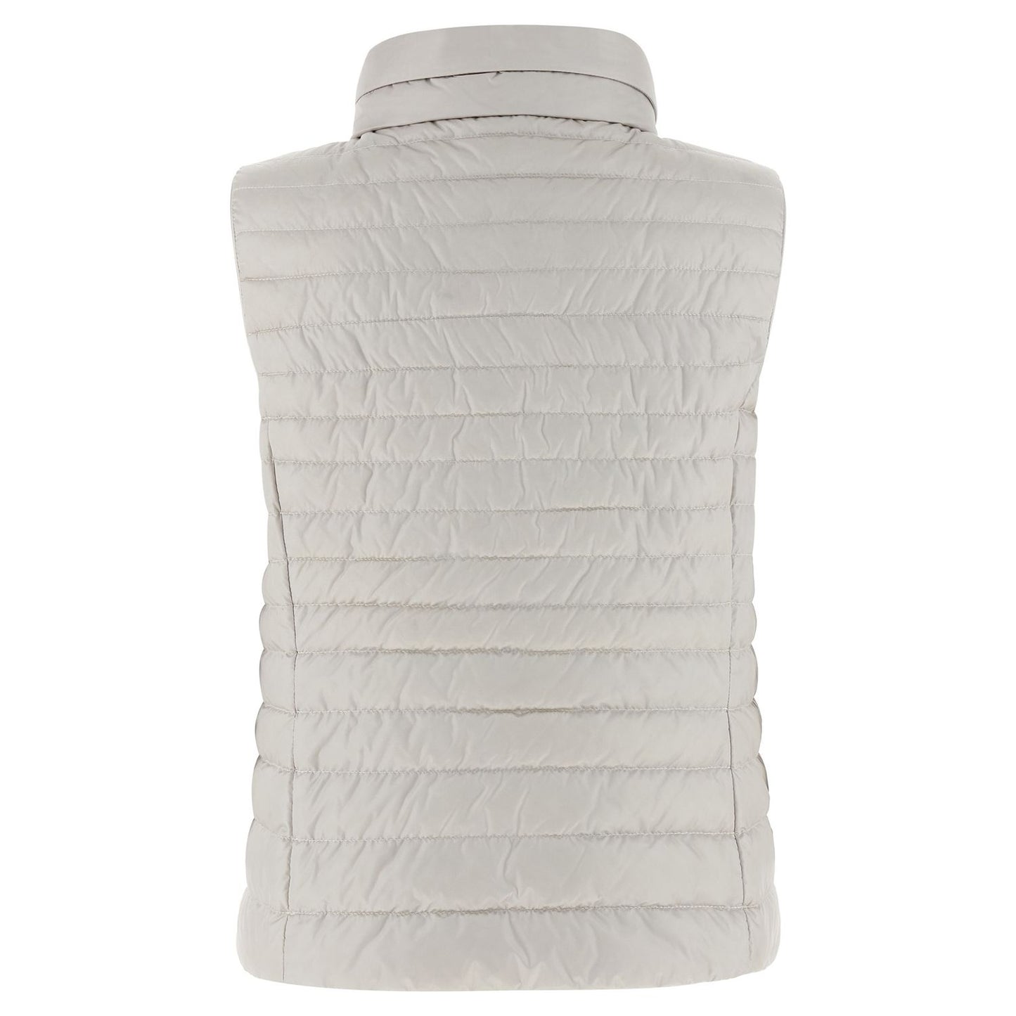 MooRER Beige Polyester Sleeveless Jacket