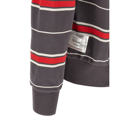 Undercover Gray Cotton Polo Shirt