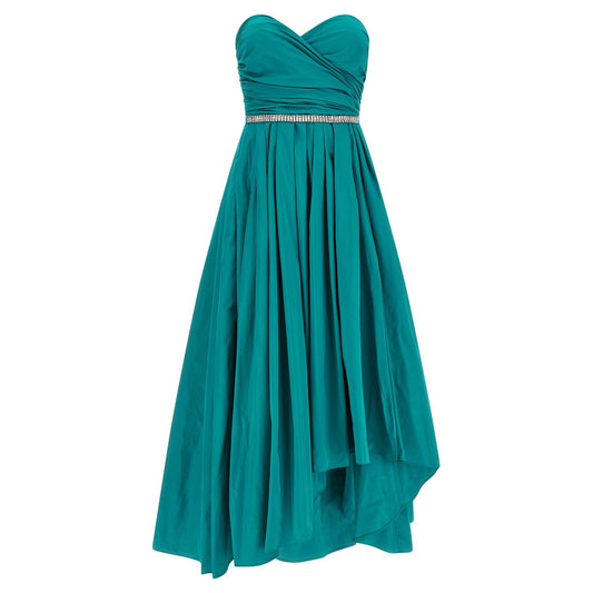 PINKO Bicolor Polyester Long Dress