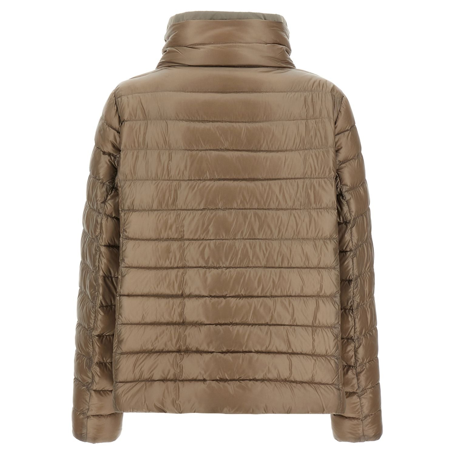 Herno Brown Polyamide Full-Length Jacket
