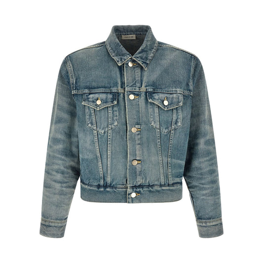 Fear Of God Blue Cotton Denim Jacket
