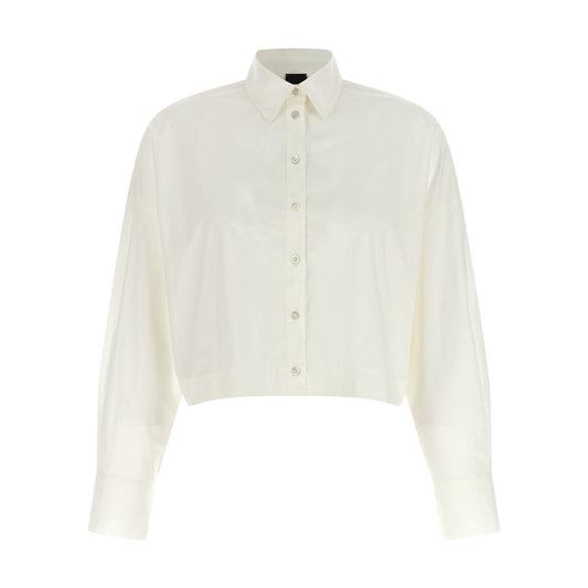 PINKO White Cotton Blouse