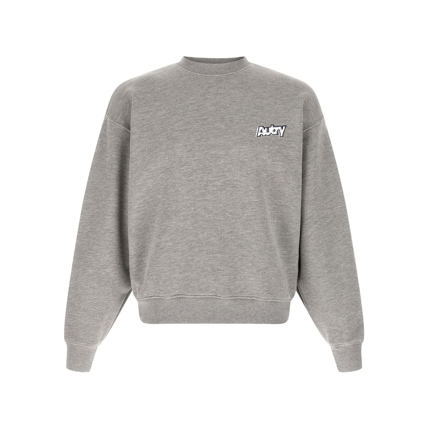 Autry Gray Cotton Sweatshirt