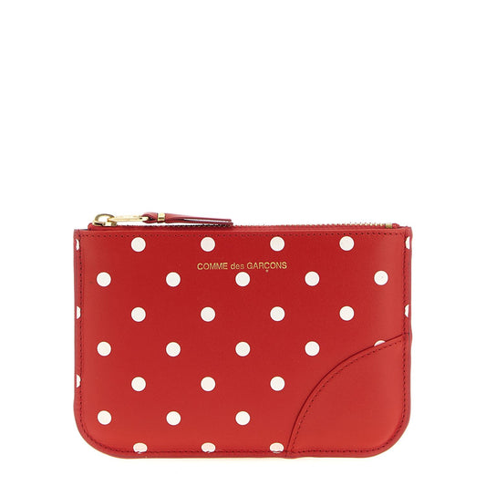 Comme Des Garçons Multicolor Calfskin Cardholder