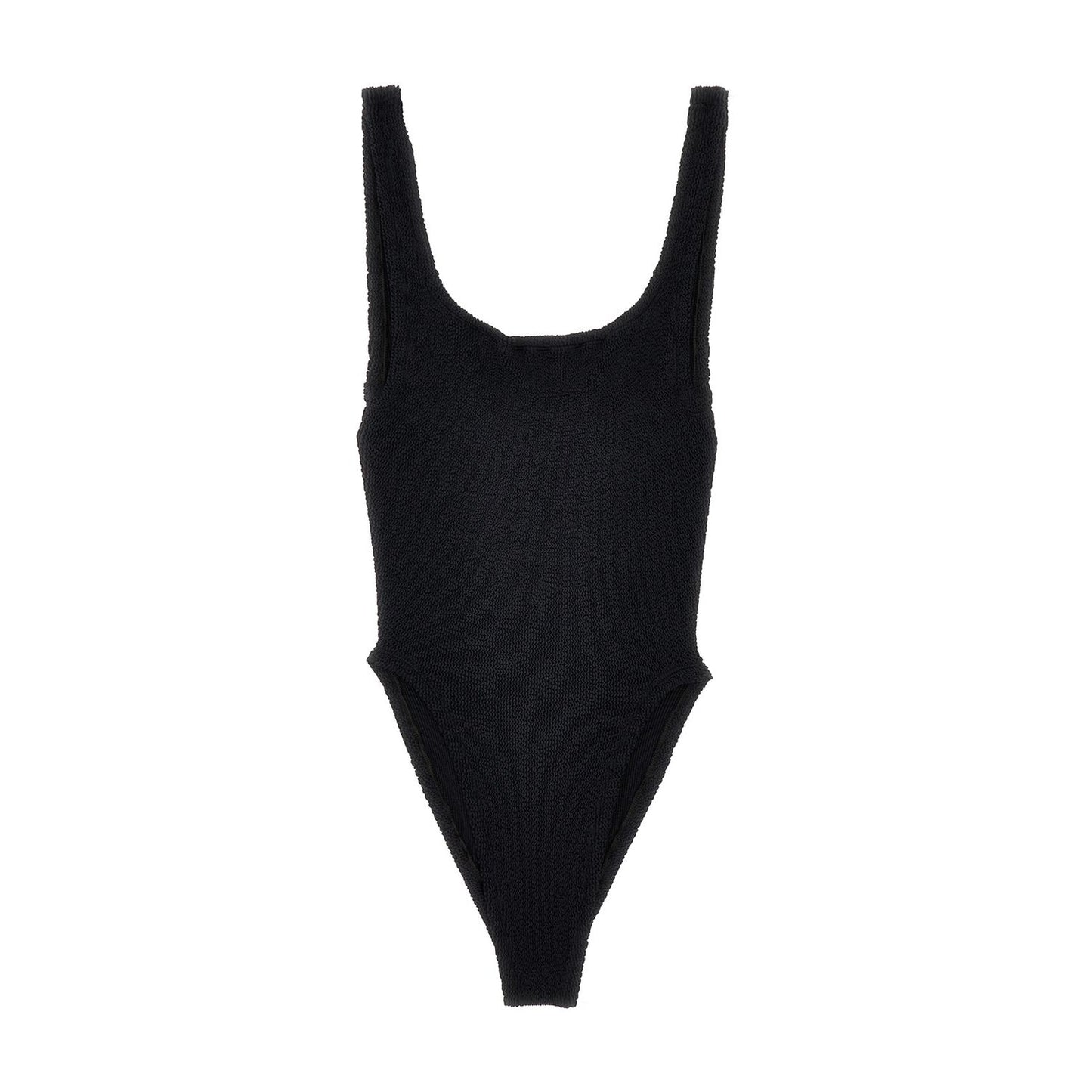 Hunza G Black Polyamide One-Piece Swimsuit