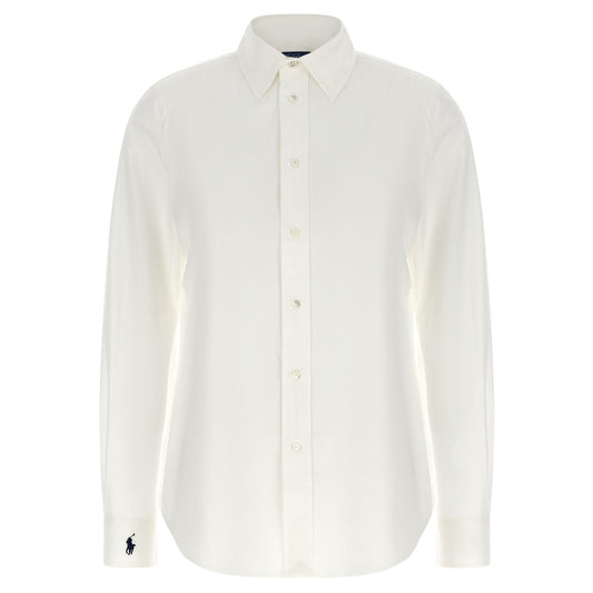 Polo Ralph Lauren White Cotton Blouse