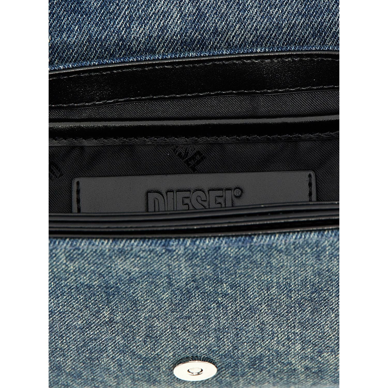 Diesel Blue Cotton Shoulder Bag