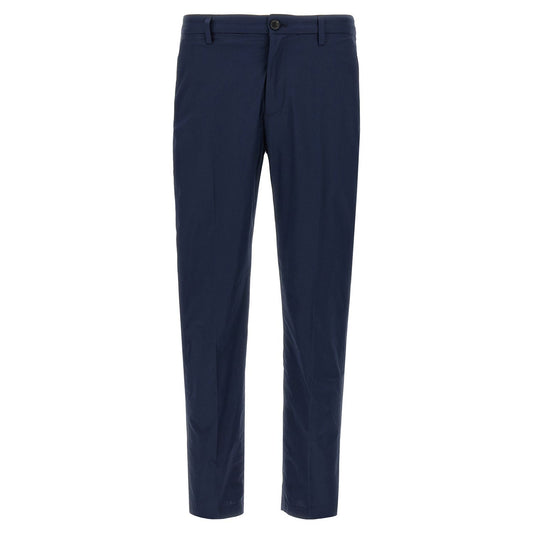 Department 5 Blue Cotton Cropped Pants