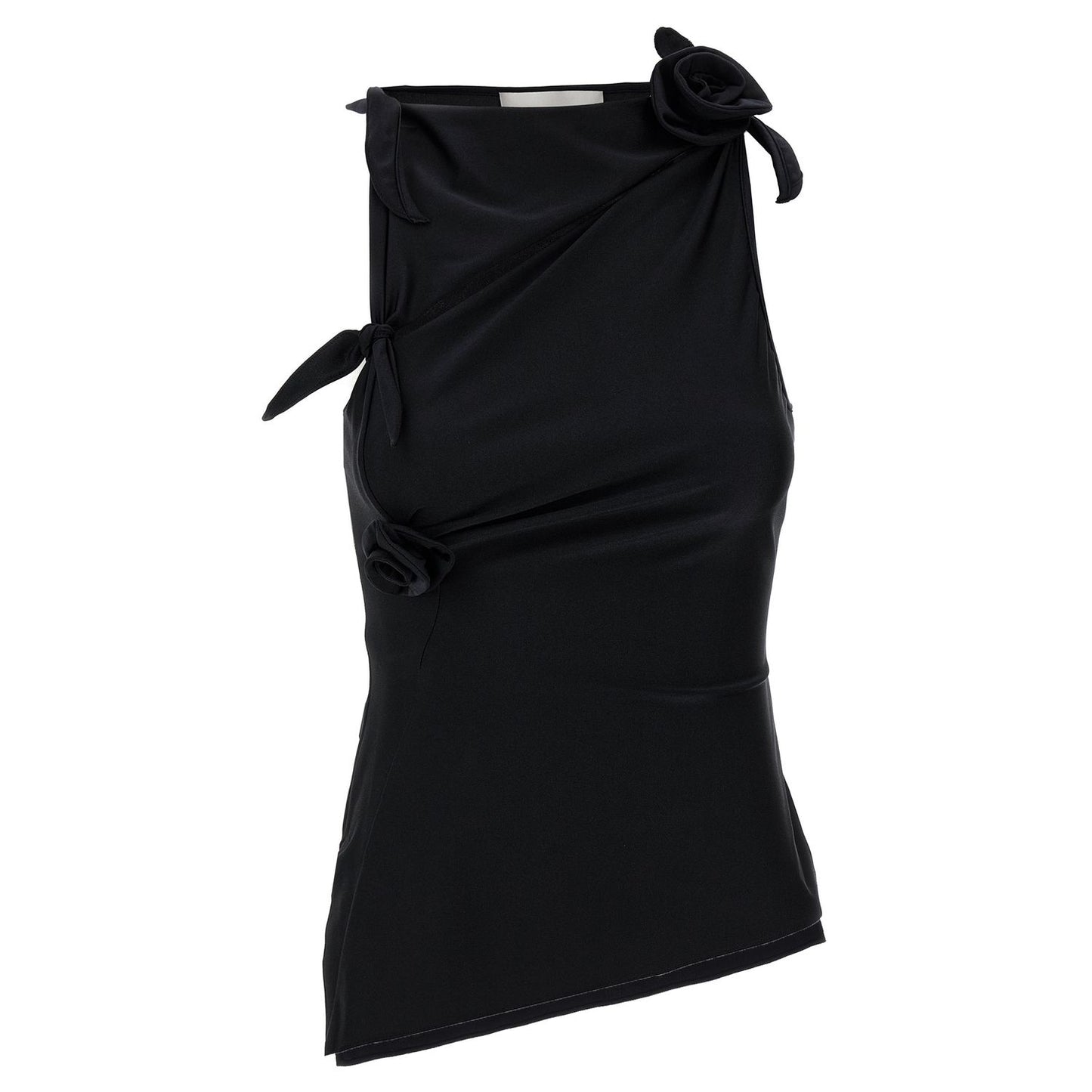Coperni Black Polyamide Tank Tops