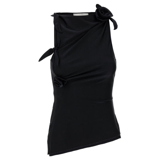 Coperni Black Polyamide Tank Tops