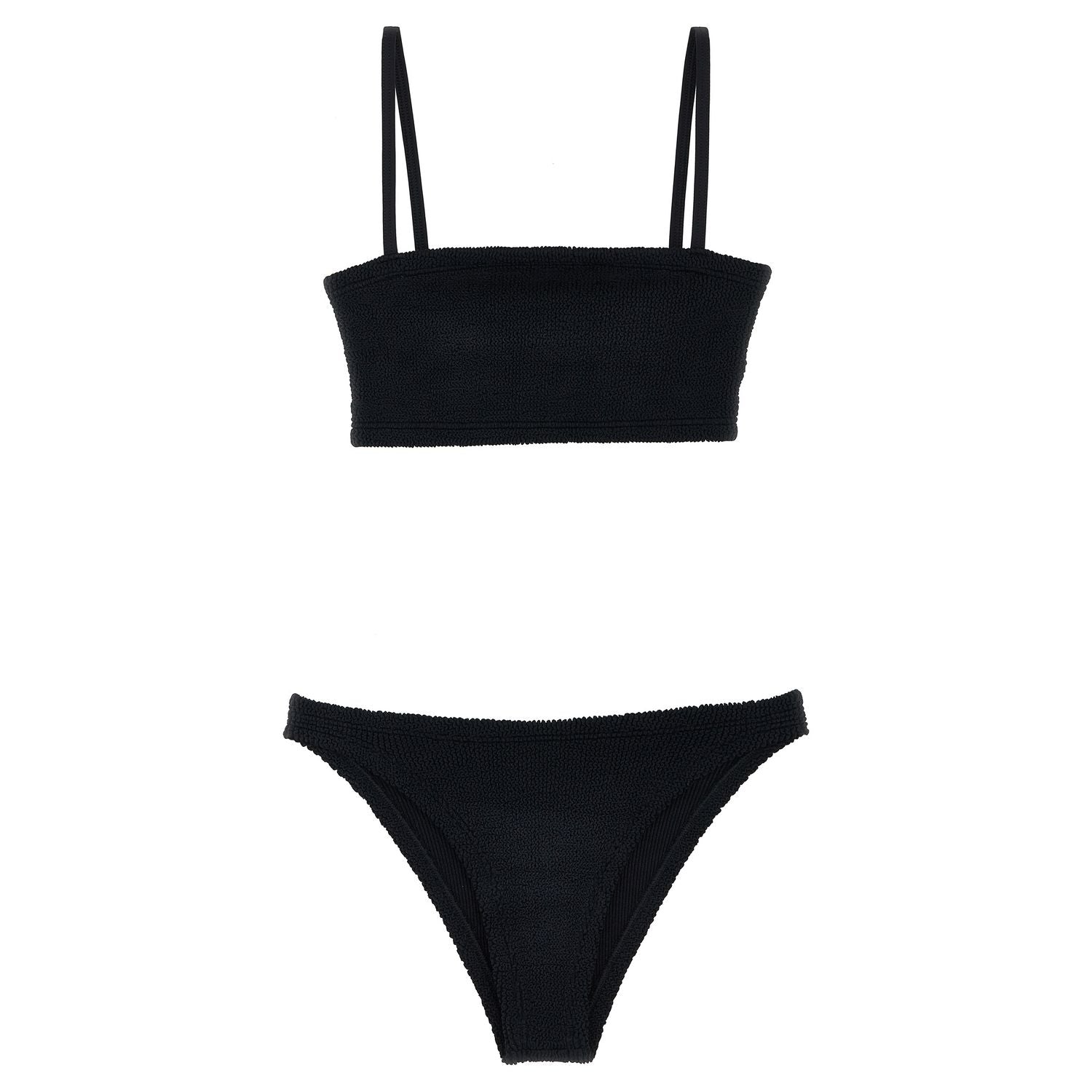 Hunza G Black Polyamide Bikini
