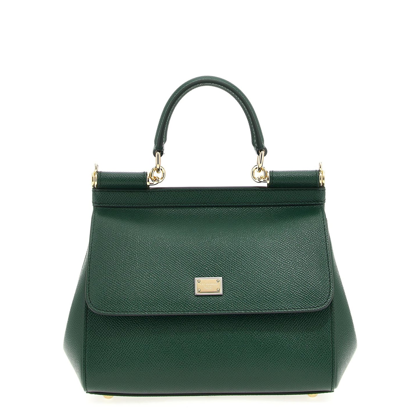 Dolce & Gabbana Bicolor Calfskin Handbag