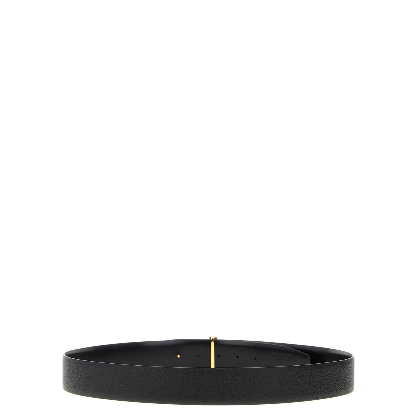 Tom Ford Black Calfskin Regular Belt