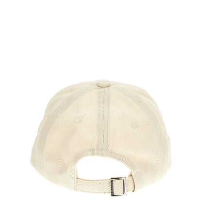 Jacquemus White Cotton Cap (Baseball Hat)