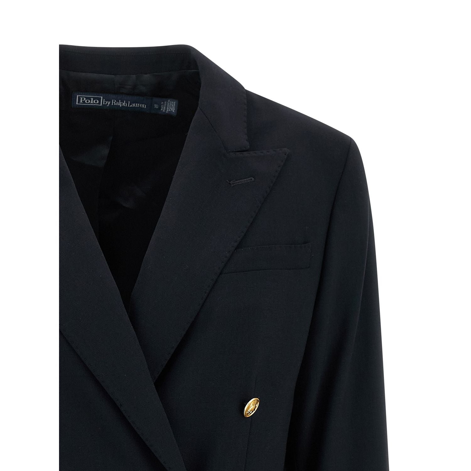 Polo Ralph Lauren Blue Wool Blazer